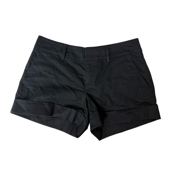Club Monaco black chino shorts size 4 - Picture 1 of 3